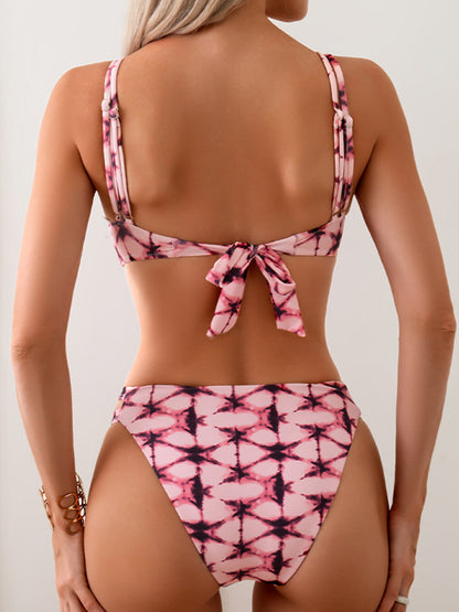 Printed Bikini Set for Beach Getaways