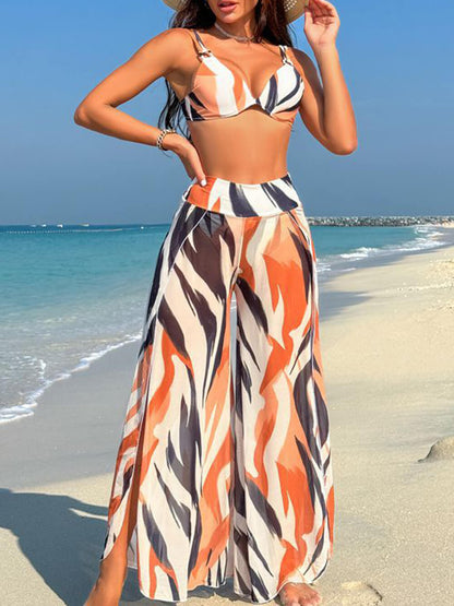Printed Bikini Set for Beach Getaways