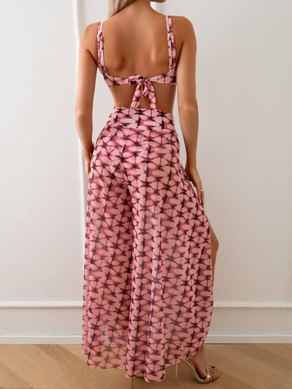 Printed Bikini Set for Beach Getaways