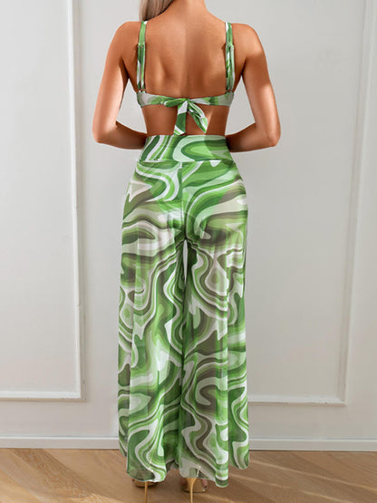 Printed Bikini Set for Beach Getaways