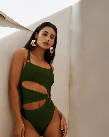 Togo O-Ring One-Piece Swimsuit - Sexy Style